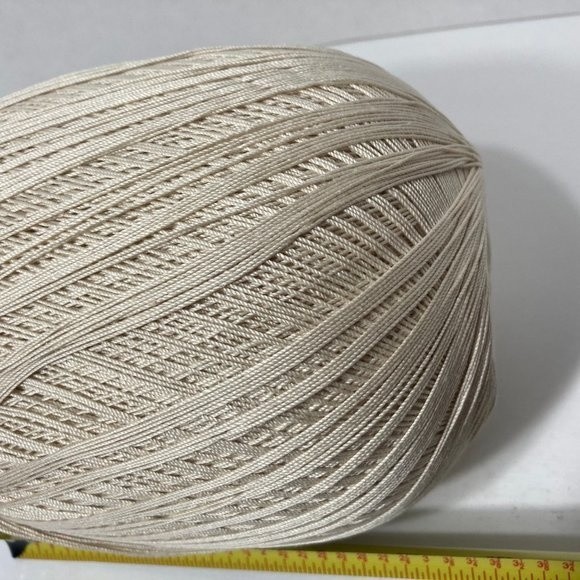 3 Aunt Lydia's Crochet Thread Jumbo Natural - Picture 7 of 9